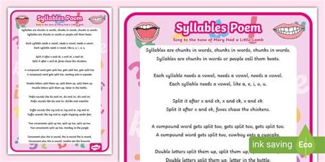 Syllable poem with 8 (Tula na .